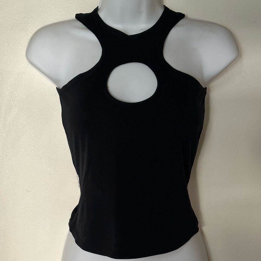 🖤 Silvynips 🖤 RARE Futuristic Cybergoth Top with Cutouts on Front and Back